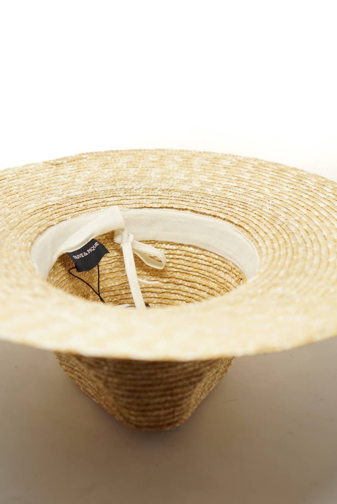 Classic Straw Rancher with Vegan Leather Cord , Adjustable