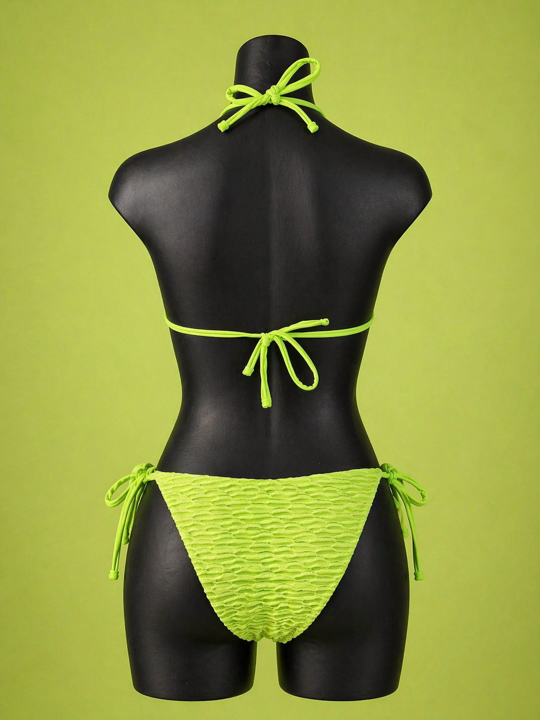 The Lime Crush Beaded Bikini