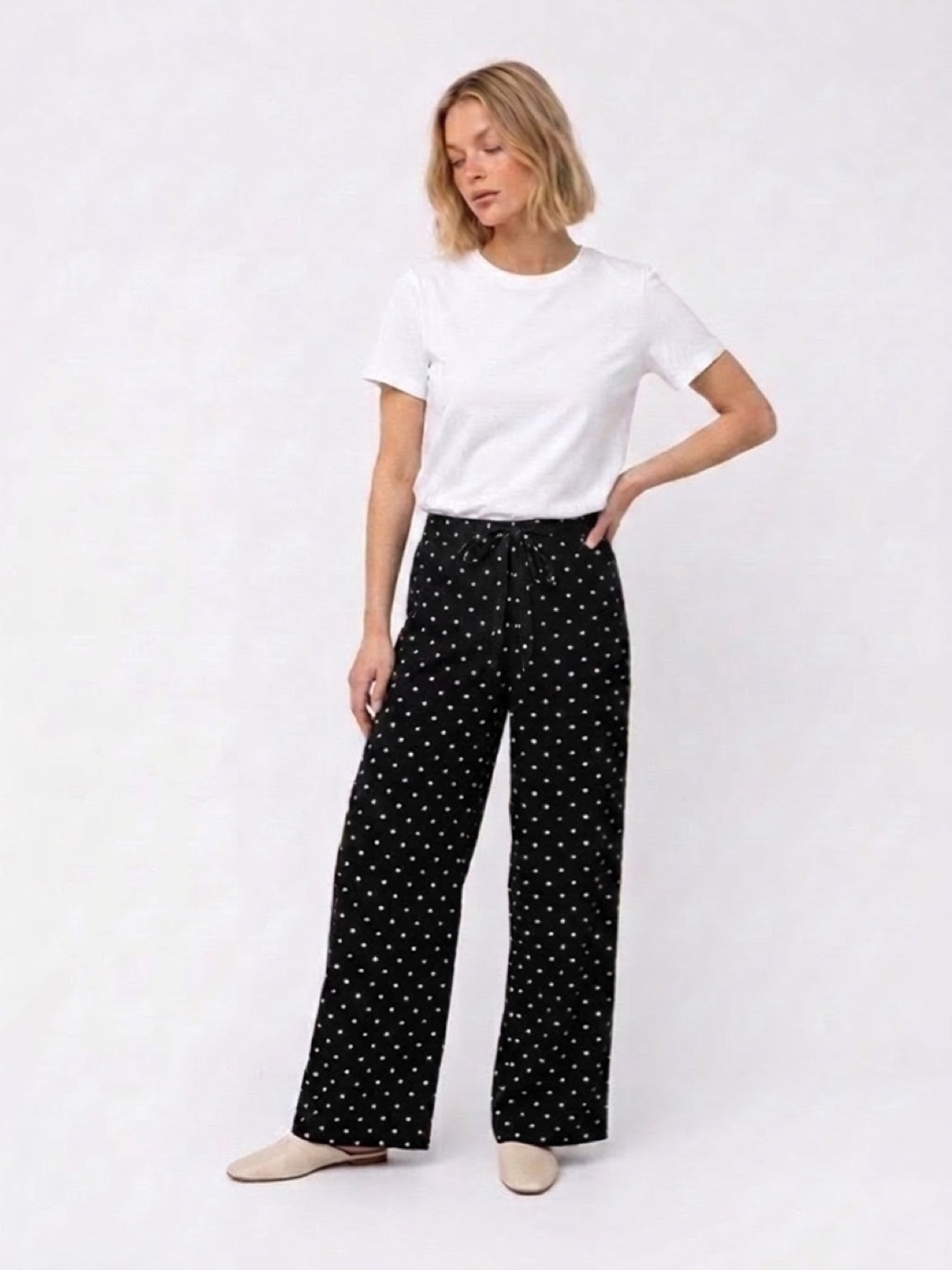 Polka Dot Linen
