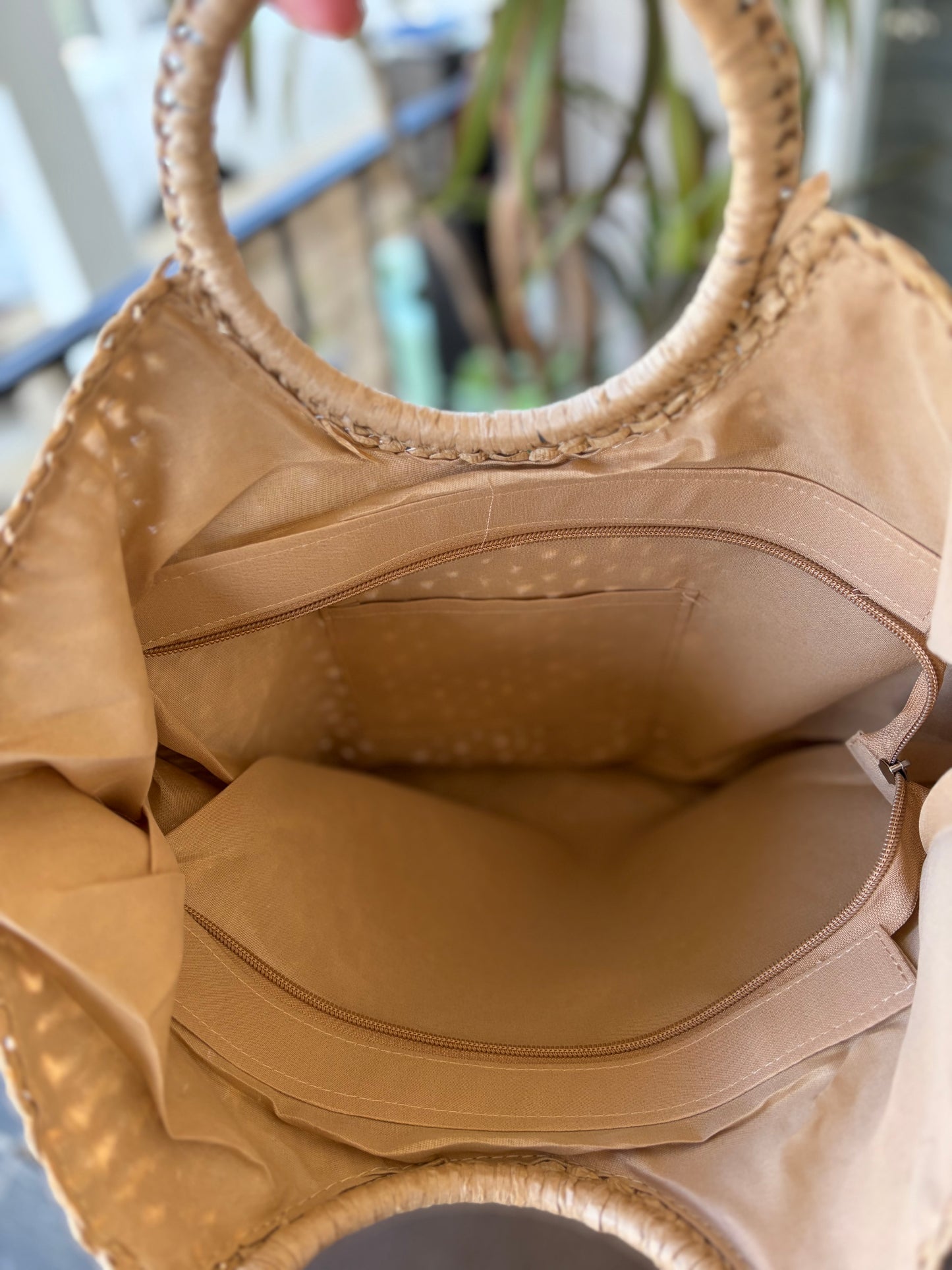 The Coastal Breeze Raffia Bag