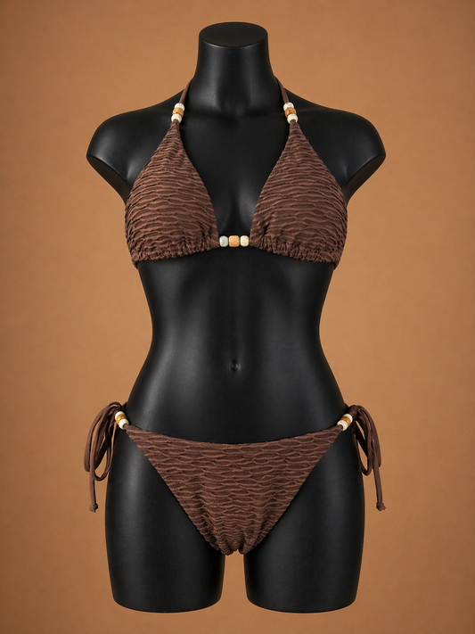 The Cocoa Tide Beaded Bikini
