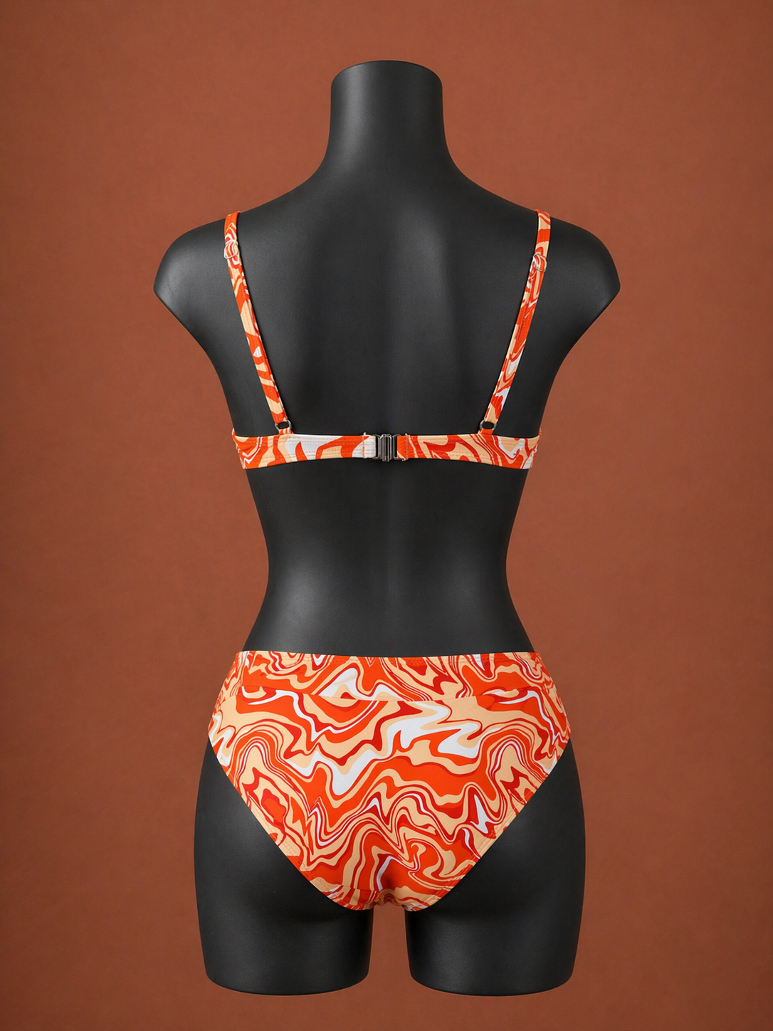 The Lava Glow High‑Waist Set
