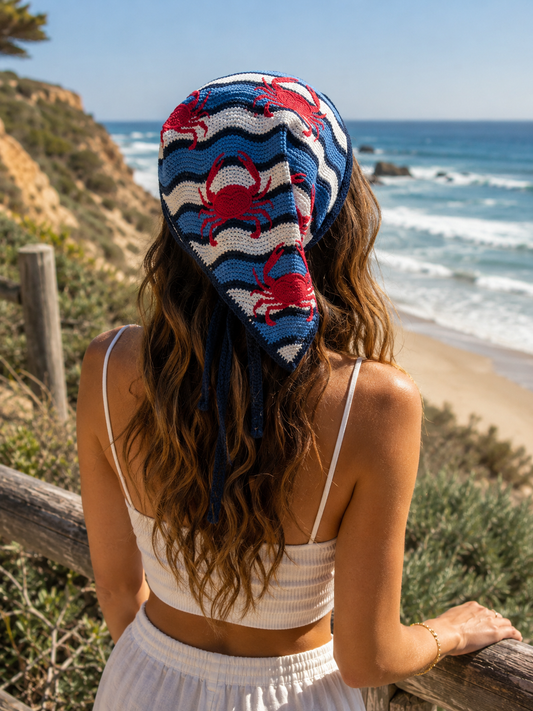 The Shoreline Waves & Crabs Wrap