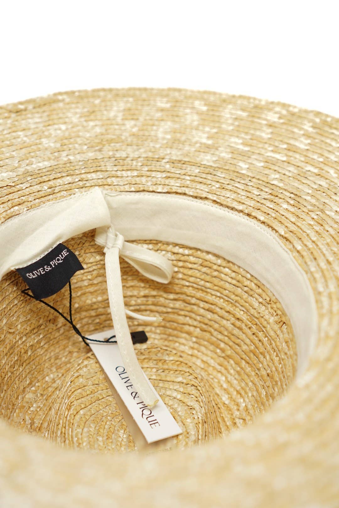 Classic Straw Rancher with Vegan Leather Cord , Adjustable