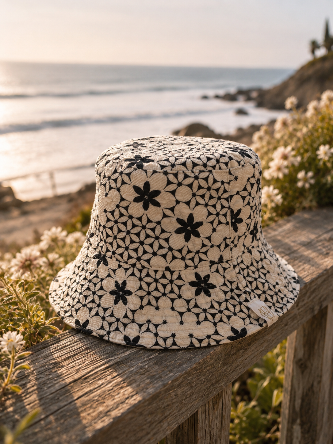 The Blackstone Petal Print Bucket