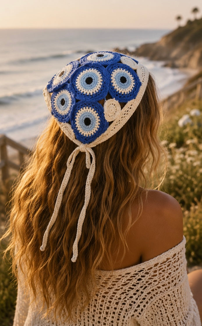 The Seaside Spirit Crochet Scarf