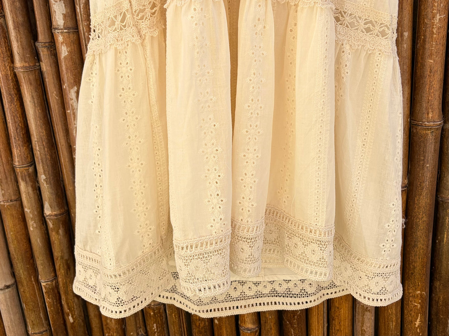 The Shoreline Crochet Midi Dress