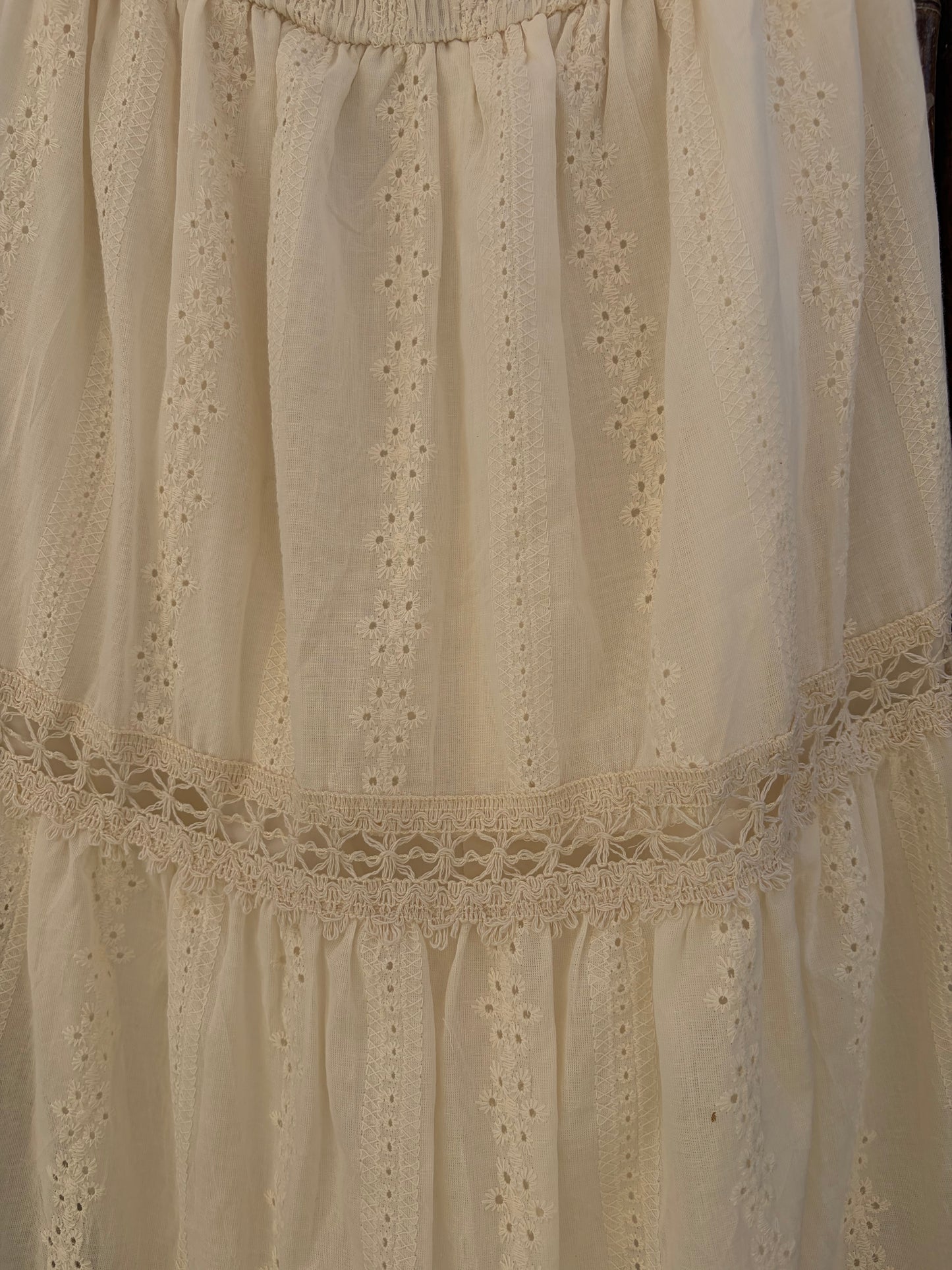 The Shoreline Crochet Midi Dress