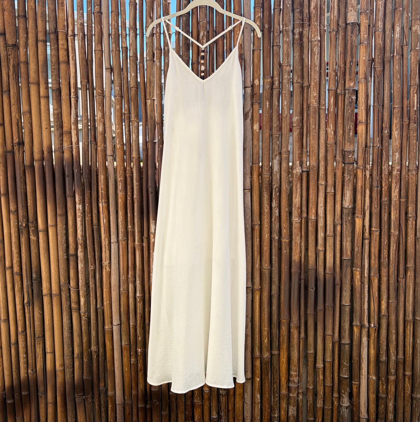 The White Sands Beaded Dress