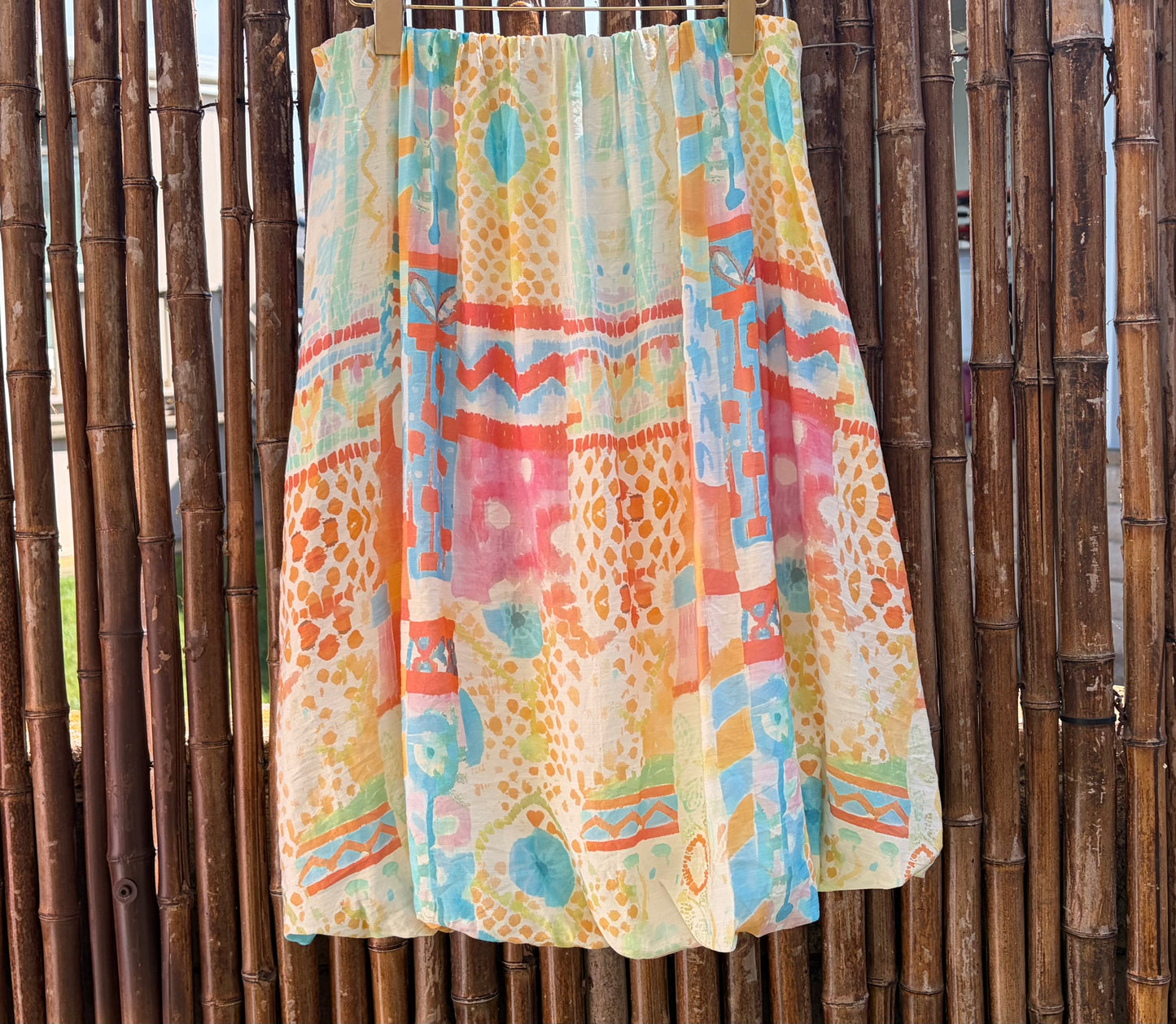 The Sunset Mosaic Bubble Cover Up