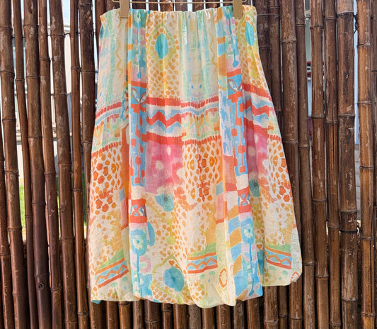 The Sunset Mosaic Bubble Cover Up