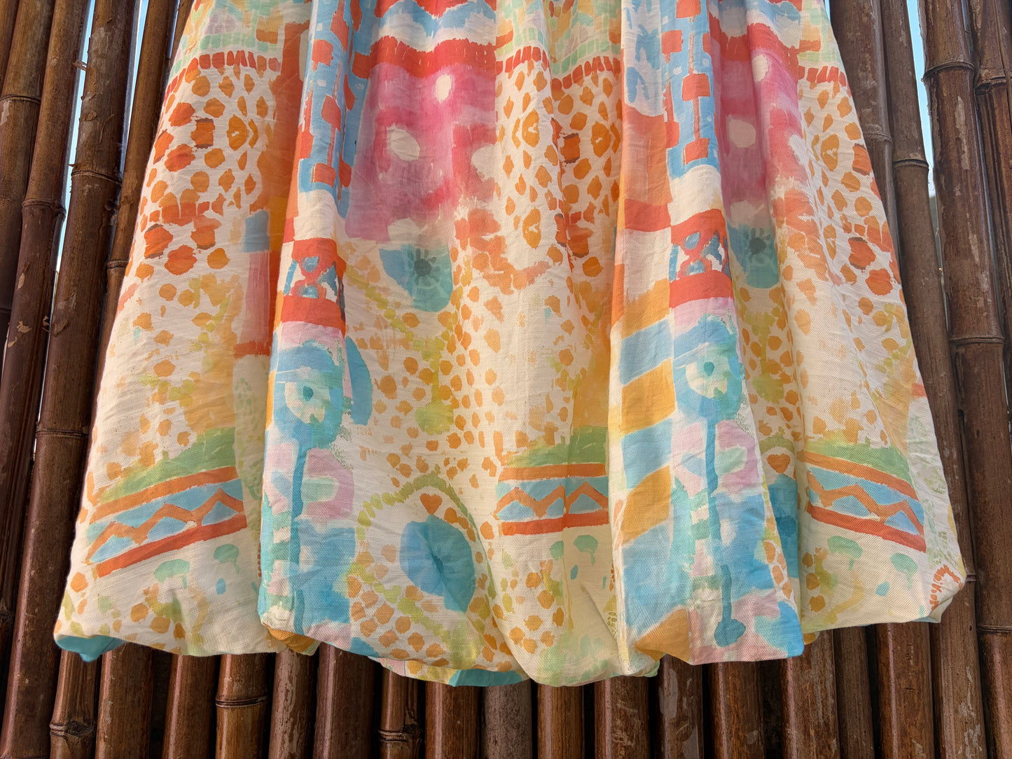 The Sunset Mosaic Bubble Cover Up