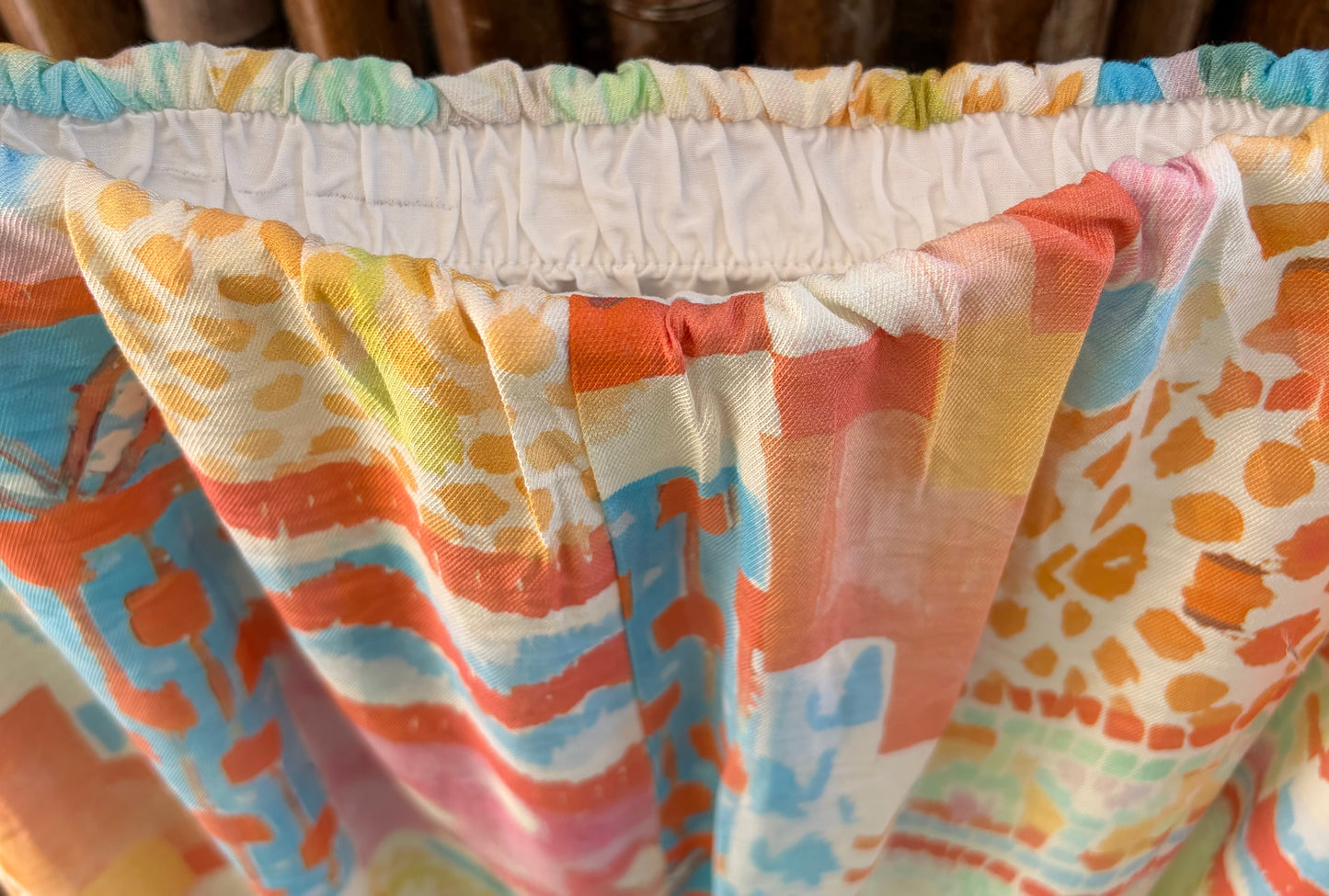The Sunset Mosaic Bubble Cover Up