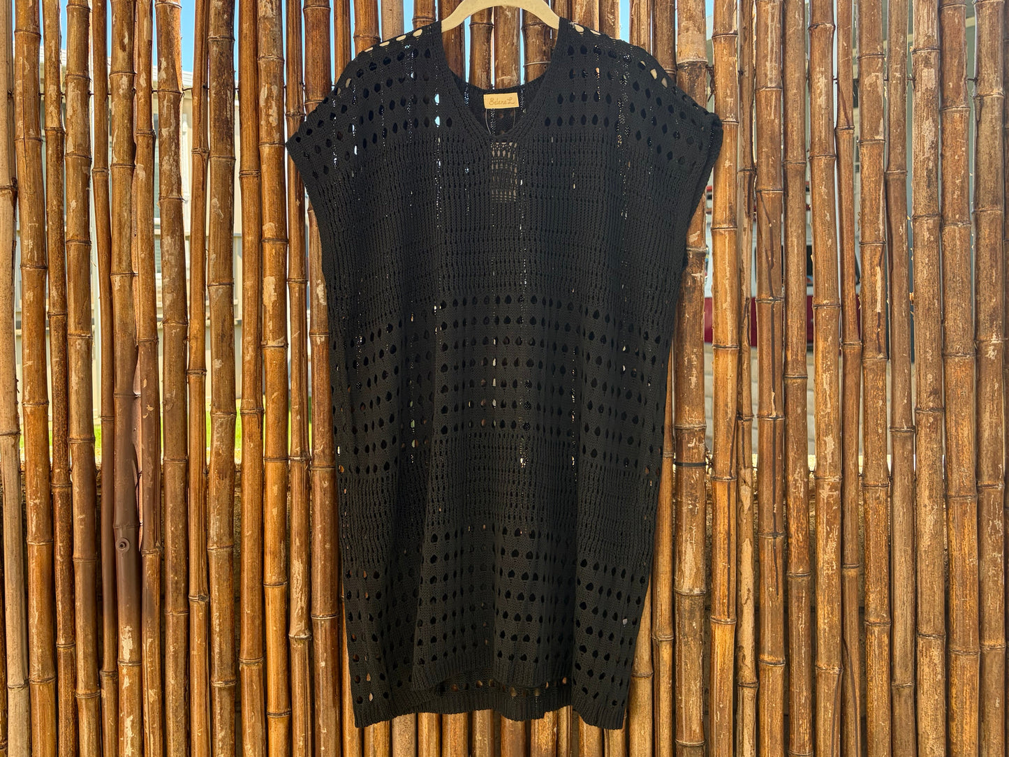 The Midnight Mesh Beach Tunic