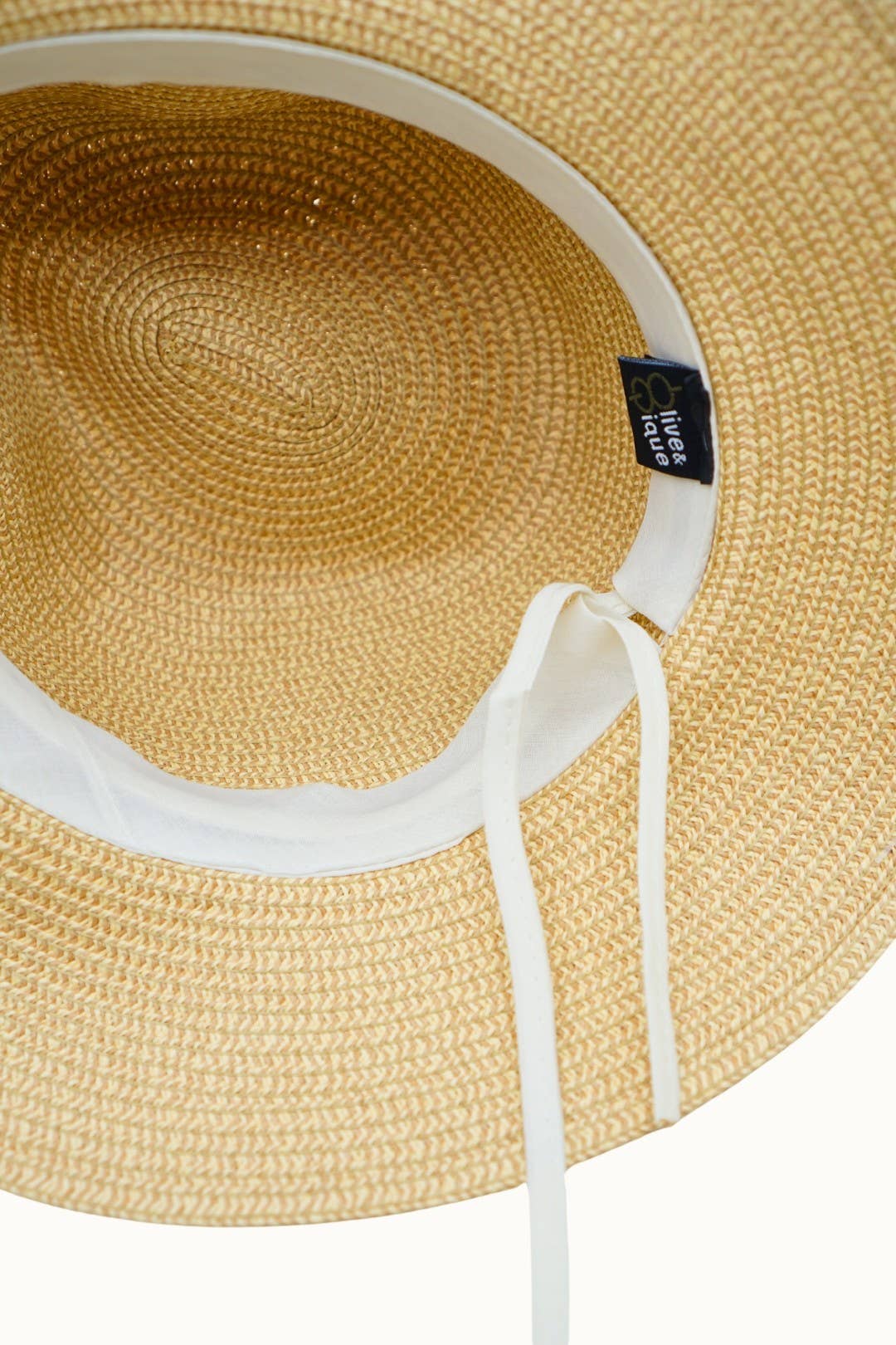 Chained Paper Straw Crushable Packable Fedora, Adjustable